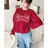 ラインロゴジャガードニットプルオーバー | moment+ | 詳細画像30 