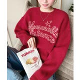 ラインロゴジャガードニットプルオーバー | moment+ | 詳細画像31 