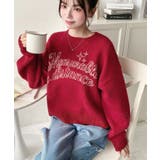 ラインロゴジャガードニットプルオーバー | moment+ | 詳細画像33 