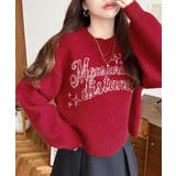 ラインロゴジャガードニットプルオーバー | moment+ | 詳細画像36 