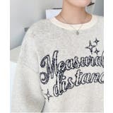 ラインロゴジャガードニットプルオーバー | moment+ | 詳細画像7 