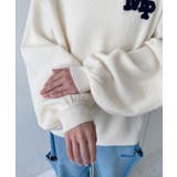 ハートワンポイントロゴニットプルオーバー | moment+ | 詳細画像11