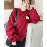 ハートワンポイントロゴニットプルオーバー | moment+ | 詳細画像25