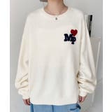 ハートワンポイントロゴニットプルオーバー | moment+ | 詳細画像7