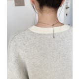 エンブレムロゴジャガードニットプルオーバー | moment+ | 詳細画像11 