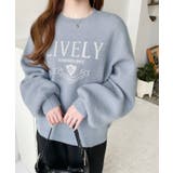 エンブレムロゴジャガードニットプルオーバー | moment+ | 詳細画像23 