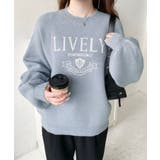 エンブレムロゴジャガードニットプルオーバー | moment+ | 詳細画像24 