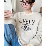 エンブレムロゴジャガードニットプルオーバー | moment+ | 詳細画像4 