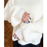 ホルターカットアウトシャギーニットプルオーバー | moment+ | 詳細画像8 