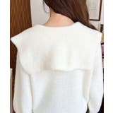 ケープリボンシャギーニットプルオーバー | moment+ | 詳細画像10 