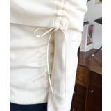 ドロストリボンオフショルニットプルオーバー | moment+ | 詳細画像11 