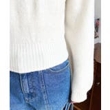 ギャザーリボンミックスプルオーバー | moment+ | 詳細画像9 