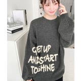 サガラ刺繍ロゴニットプルオーバー | moment+ | 詳細画像17 