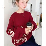 サガラ刺繍ロゴニットプルオーバー | moment+ | 詳細画像28 