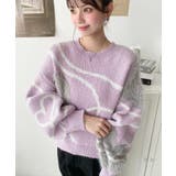 ニュアンスハートジャガードニットプルオーバー | moment+ | 詳細画像15 