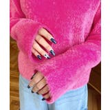 クールネックショート丈シャギーニットプルオーバー | moment+ | 詳細画像23 