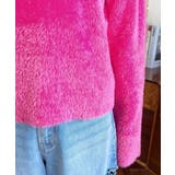 クールネックショート丈シャギーニットプルオーバー | moment+ | 詳細画像24 