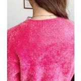 クールネックショート丈シャギーニットプルオーバー | moment+ | 詳細画像25 