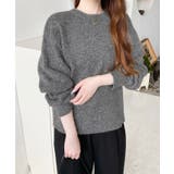 モヘアライクベーシックニットプルオーバー | moment+ | 詳細画像12