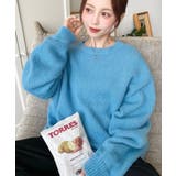 モヘアライクベーシックニットプルオーバー | moment+ | 詳細画像16