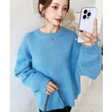 モヘアライクベーシックニットプルオーバー | moment+ | 詳細画像18