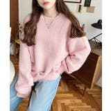 モヘアライクベーシックニットプルオーバー | moment+ | 詳細画像27