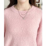 モヘアライクベーシックニットプルオーバー | moment+ | 詳細画像29