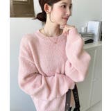 モヘアライクベーシックニットプルオーバー | moment+ | 詳細画像34