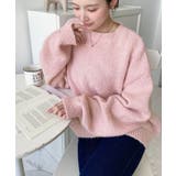 モヘアライクベーシックニットプルオーバー | moment+ | 詳細画像38