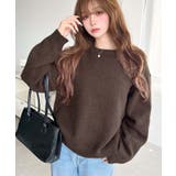 ＼13色展開♪／モヘアライクベーシックニットプルオーバー | moment+ | 詳細画像40 