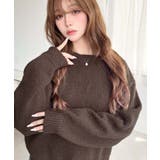＼13色展開♪／モヘアライクベーシックニットプルオーバー | moment+ | 詳細画像41 