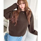 ＼13色展開♪／モヘアライクベーシックニットプルオーバー | moment+ | 詳細画像42 