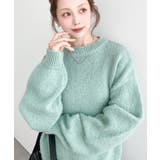 ＼13色展開♪／モヘアライクベーシックニットプルオーバー | moment+ | 詳細画像45 