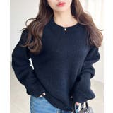 ＼13色展開♪／モヘアライクベーシックニットプルオーバー | moment+ | 詳細画像48 