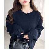 ＼13色展開♪／モヘアライクベーシックニットプルオーバー | moment+ | 詳細画像49 