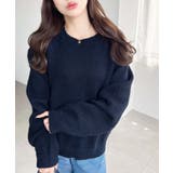 ＼13色展開♪／モヘアライクベーシックニットプルオーバー | moment+ | 詳細画像50 