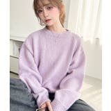 ＼13色展開♪／モヘアライクベーシックニットプルオーバー | moment+ | 詳細画像55 