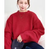 ＼13色展開♪／モヘアライクベーシックニットプルオーバー | moment+ | 詳細画像56 