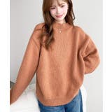 ＼13色展開♪／モヘアライクベーシックニットプルオーバー | moment+ | 詳細画像64 