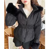 レーストリムアシンメトリーネックインナーニット長袖プルオーバー | moment+ | 詳細画像11 