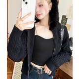 フードファージップアップケーブルニットカーディガン | moment+ | 詳細画像19