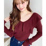 フリルニットプルオーバー 12G | moment+ | 詳細画像43 