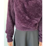 ワンショルドレープフェザーニットプルオーバー(ドレープニット） | moment+ | 詳細画像43 