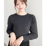 \シンプルで無双♡/クルーネックリブニットプルオーバー | moment+ | 詳細画像22