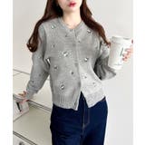 \ロマンティックに♡/花柄刺繍ニットカーディガン | moment+ | 詳細画像14