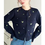 \ロマンティックに♡/花柄刺繍ニットカーディガン | moment+ | 詳細画像19