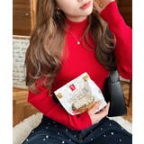 ボトルネックワイドリブカラー＆ボーダーニットプルオーバー12G | moment+ | 詳細画像78 