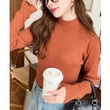 ボトルネックワイドリブカラー＆ボーダーニットプルオーバー12G | moment+ | 詳細画像89 