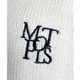 ハーフジップワンポイント刺繍入りニットプルオーバー | moment+ | 詳細画像22 