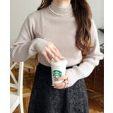 トルネックリブカラーリブニットプルオーバー12G | moment+ | 詳細画像41 